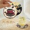 8Pcs Vintage Coffee Diamond Art Coaster Kit with Holder,Coffee Diamond Painting Coasters Kits,Crafts Kits for DIY Coasters Diamond Art Kits for Adults